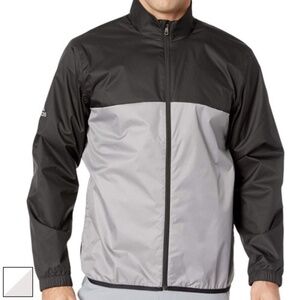 Adidas Golf Provisional Climastorm‎ Black and Silver Jacket